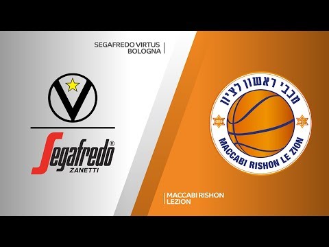 Segafredo Virtus Bologna - Maccabi Rshon Lezion Highlights | 7DAYS EuroCup, RS Round 2