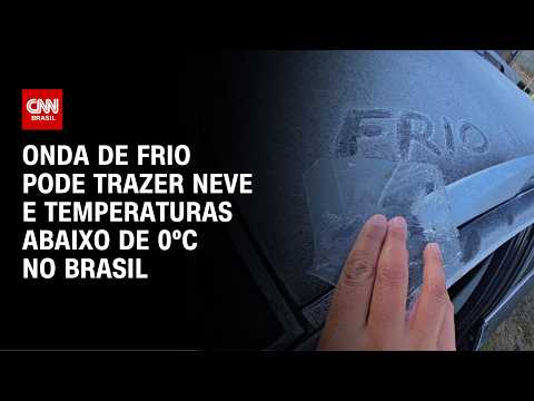 Onda de frio atinge pico nesta quarta (24) e quinta (25); veja previsão para o inverno