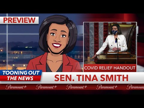 實權派攻擊科維德救濟法案講義。 (The Establishment attacks Covid Relief Bill handout)