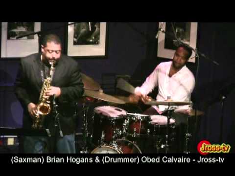 James Ross @ (Sax ) Brian Hogans - (Drums) OBed Calvaire - "Sean Jones Quintet" - Jross-tv