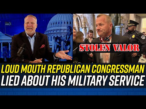 Trump-Loving Congressman CAUGHT LYING ABOUT HIS MILITARY SERVICE!!!