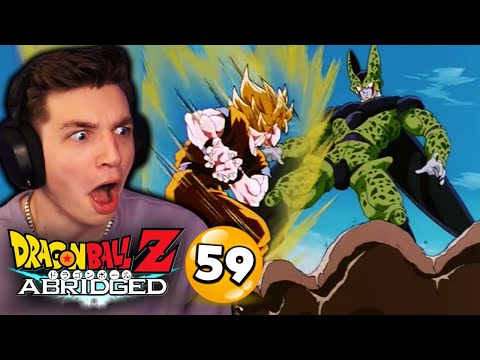 GOKU DESTROYS PERFECT CELL... | DBZ:A REACTION Episode 59