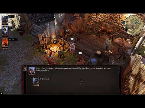 DIVINITY ORIGINAL SIN 2 Gameplay walkthrough part 6 - Meeting with the townsfolk - No commentary