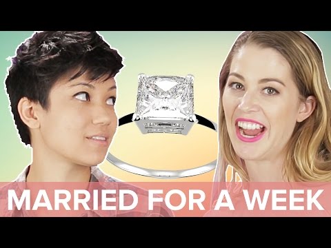 Single People Get Married For A Week • Jen & Kelsey