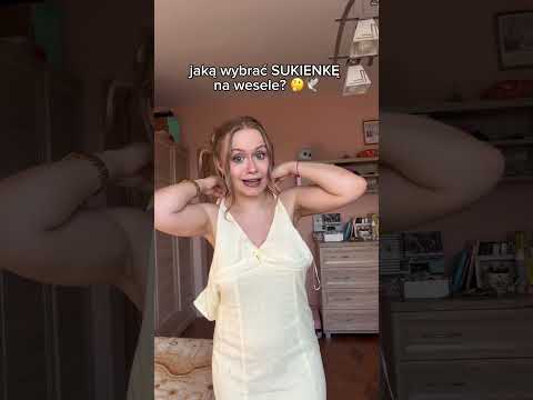 jaką SUKIENKĘ wybrać na WESELE? 👰🏼‍♀️
