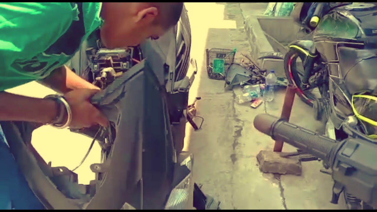 Yemaha REY ZR full body problem & Modification