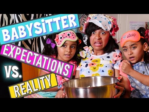 Expectations vs Reality : Babysitter // GEM Sisters Video