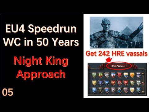 Night King approach. EU4 Speedrun. World Conquest in 50 Years - P05