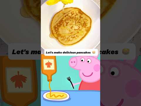 Delicious pancake from Peppa Pig 🐽 #shorts