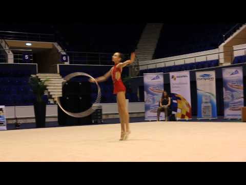 Madlen Radukanova - Junior Hoop Final (2014 Irina Deleanu Cup)