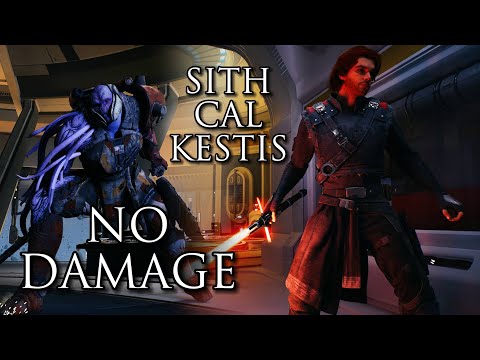 Star Wars Jedi: Survivor - Sith Cal VS Rayvis | No Damage (Jedi Grand Master) Gameplay [4K]