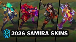 All Samira Skins 2026