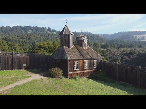 Fort Ross, California. 4K Drone Video