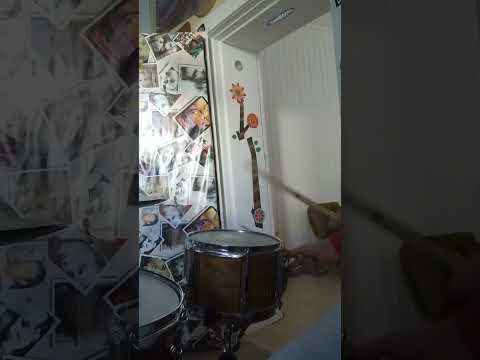 Incredibly Rare! Remo MasterEdge Snare Drum 10x6 (90's) - Natural/Wood (Including Snare Stand) image 9