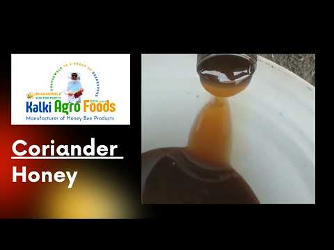 Coriander honey / raw coriender honey / dhaniya ka shahad / ...