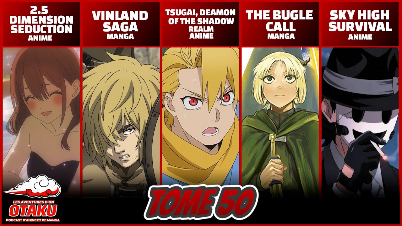 Les Aventures d'un Otaku Tome 50 - Tsugai, Bugle Call, Vinland Saga et plus