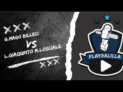 G.Mago Billeci - L.Giaquinto M.Losciale Torneo volo del 14/01/23 A.S.D. Accademia Calciobalilla