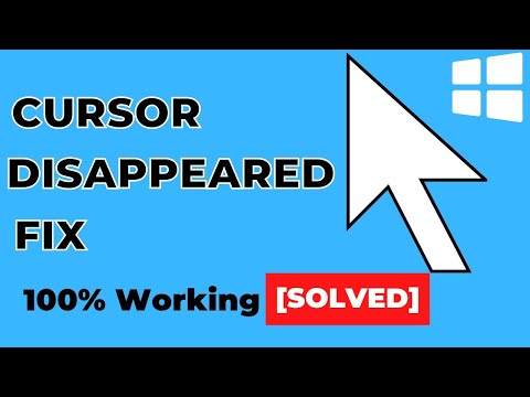How To FIX Mouse Cursor DISAPPEARED/NOT SHOWING on Windows 10 Problem [Latest]