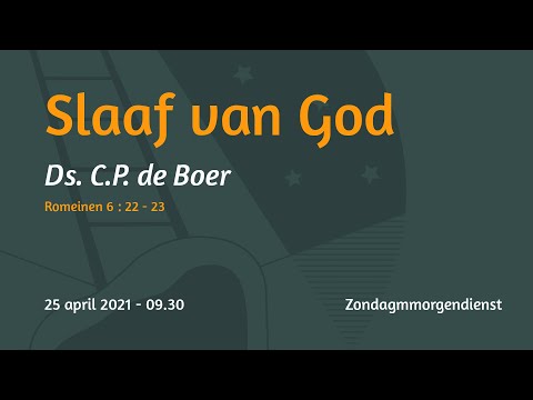 Zondagmorgendienst Romeinen 6 - Ds. C.P. de Boer