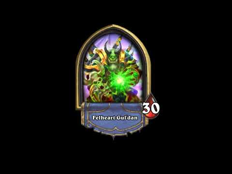 Felheart Gul'dan All Hero Quotes - Hearthstone
