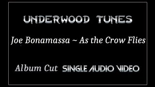 Joe Bonamassa ~ As the Crow Flies  (Tony Joe White cover) ~ 2009 ~ Single Audio Video