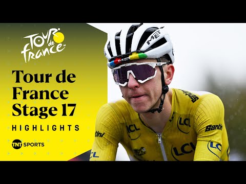 CHAOTIC SPRINT FINISH! 🫨 | Men's Tour de France Stage 17 Race Highlights | TNT Sports Cycling