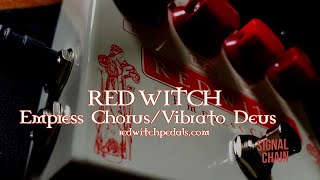Video thumbnail for Red Witch: Empress Chorus/Vibrato Deus - Stereo Chatty Demo by Brett Kingman