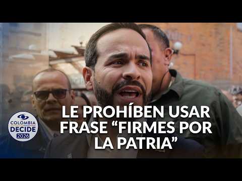 Juez ordena a Abelardo de la Espriella retirar publicidad de campaña y evitar uso de frases