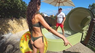 Самый большой АКАПАРК в МИРЕ. largest Aquapark in the world