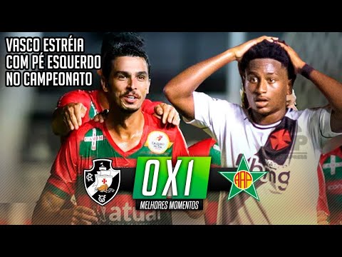 Vasco 0 x 1 Portuguesa RJ -  Campeonato Carioca Rodada 1