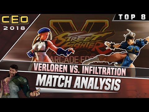 SFV AE Match Analysis: CEO 2018 Top 8 - Verloren vs. Infiltration