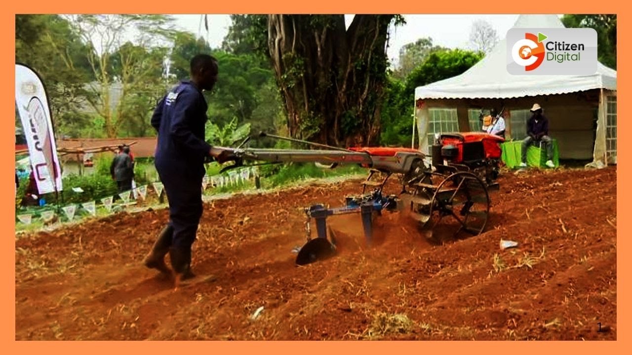 Walking tractor steals the show at Nairobi international trade fair