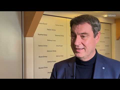 Söder-Statement zu Klima-Protest am AKW Isar 2 bei Landshut