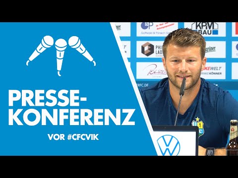Chemnitzer FC | Pressekonferenz vor dem Heimspiel gegen FC Viktoria 1889 Berlin