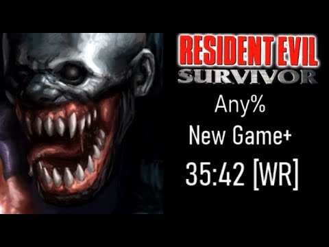 Resident Evil Survivor Speedrun Any% New Game+ 35:42 [World Record]