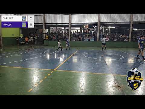6ª COPA DE BASE JOVENS PROMESSAS FUTSAL- sub 15 - CHELSEA BRASIL X FUNLEC