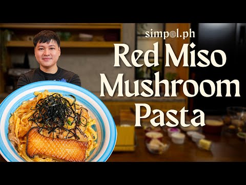 Red Miso Mushroom Pasta Recipe | Umami-Packed & Easy Pasta Dish by Chef Anton