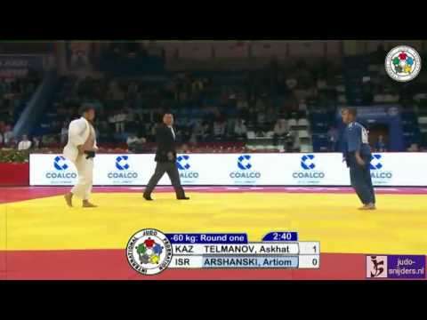 Judo 2013 World Masters Tyumen: Telmanov (KAZ) - Arshanski (ISR) [-60kg]