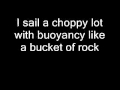 Aesop Rock Big Bang w/ lyrics in video