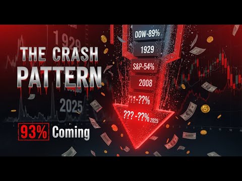 1929 vs 2008 vs 2025 The Crash Pattern [93% Warning]