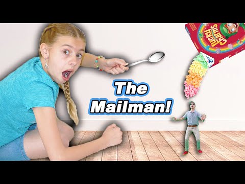 Finding The Mailman! TINY Hide And Seek!