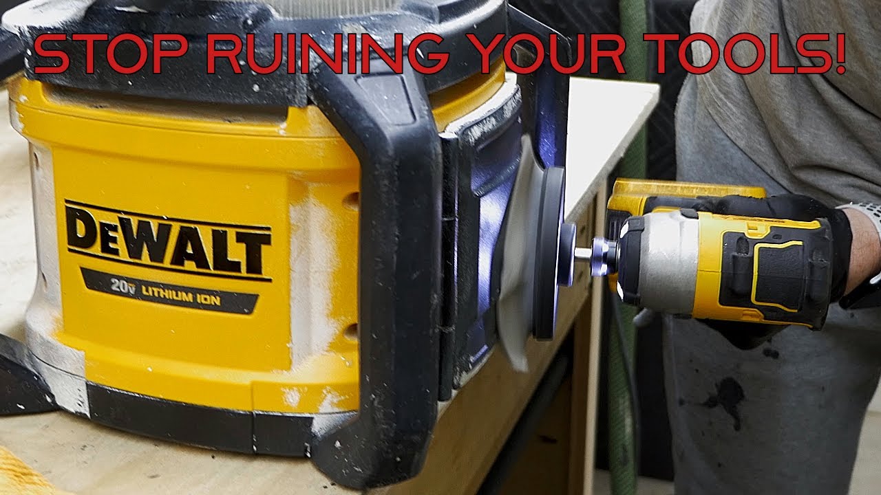How To Get Paint Off Your Tools!