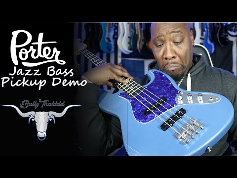 Porter Jazz Bass Pickup Demo | Harley Benton JB-20