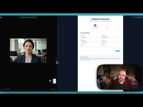 Anam LiveKit Demo - AI Onboarding Assistant