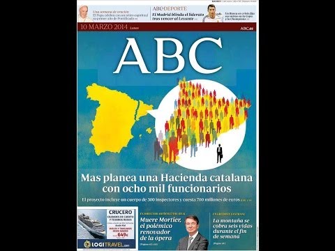 Noticias 10 Marzo de 2014 Principales Portadas Noticias Diarios Periódicos en España Spain News