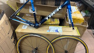 (đã bán hết) Sườn trek sx Mỹ đẹp keng, bánh carbon dura ace w9000, lh 0377.601.559