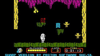 Sharp MZ-800 Game: Nodes of Yesod (1985)