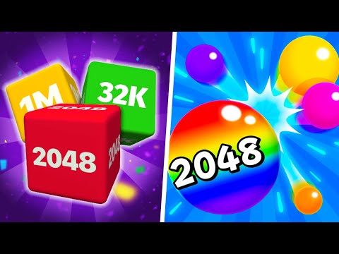 Brick Runner vs Bump Merge 2048  - Max Level Gameplay (Part 2) 123456789