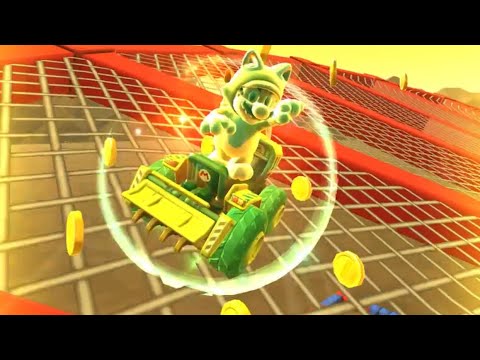 Mario Kart Tour: Cat Mario Gameplay (#14) - RMX Choco Island 1R/T