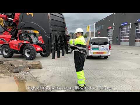 KVX installation with spanner stand